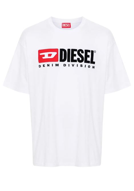 t boxt div t-shirt unisex white DIESEL | A14943 0GRAI100